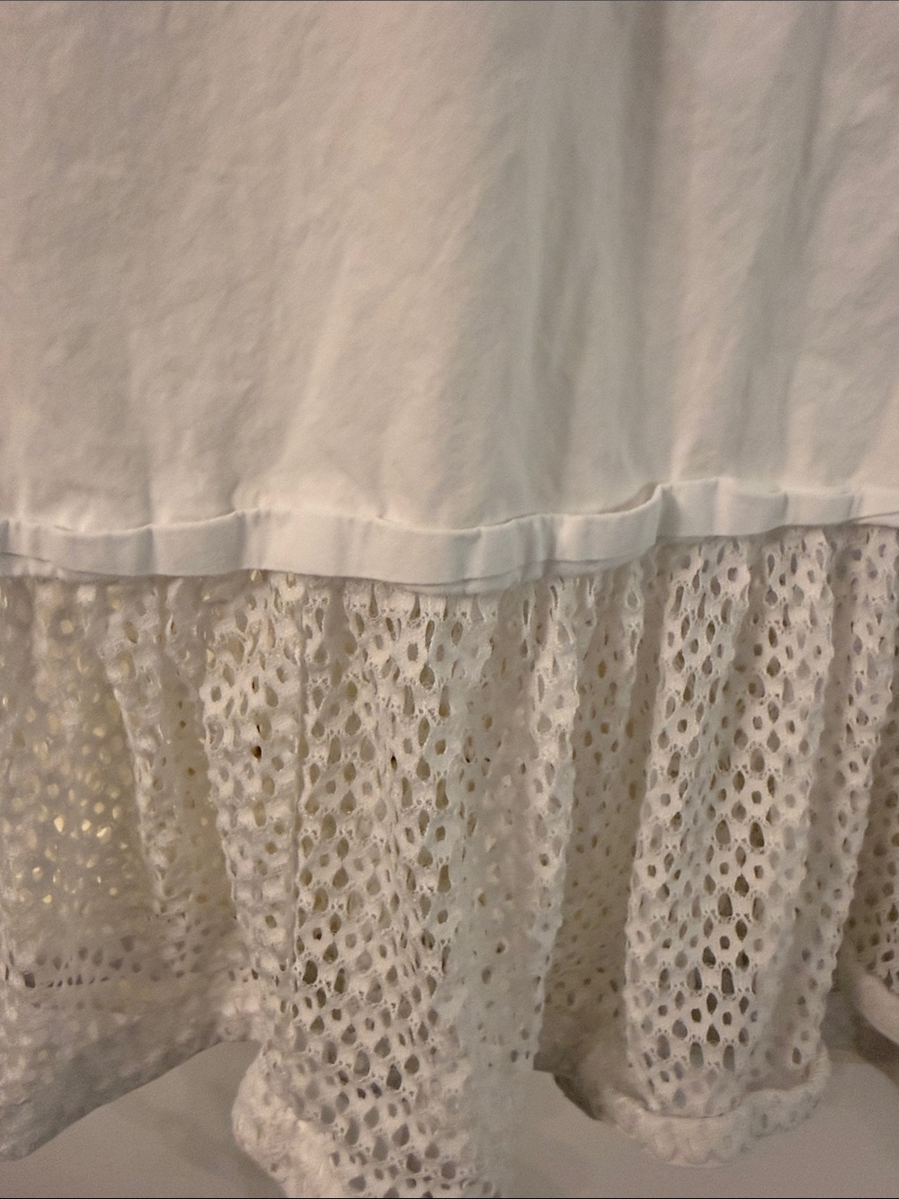 Anthropologie White Dress - Picture 6 of 8